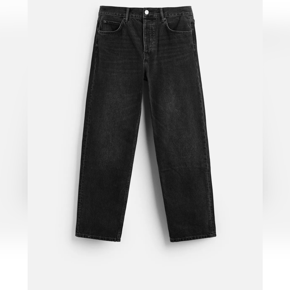 Men's Charcoal Black Jeans